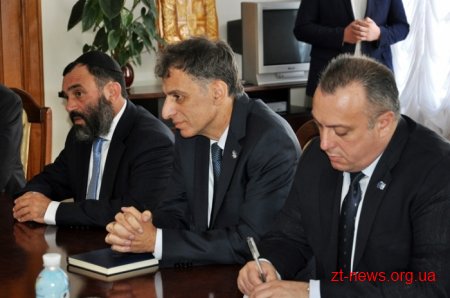 Сергій Машковський провів зустріч з делегацією посольства Держави Ізраїль