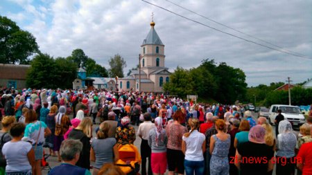 Перебування паломників на Житомирщині проходить спокійно