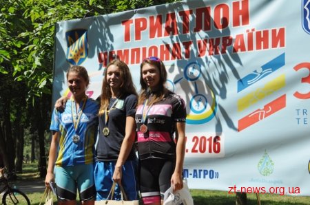 У Житомирі нагородили переможців чемпіонату України з триатлону