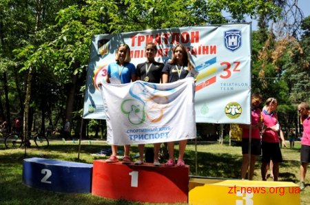 У Житомирі нагородили переможців чемпіонату України з триатлону