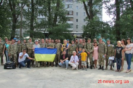Житомир зустрів своїх Героїв