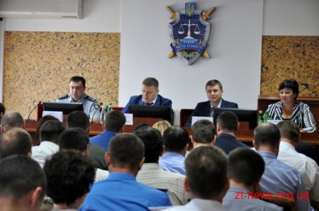 В обласній прокуратурі розглянули резонансні питання