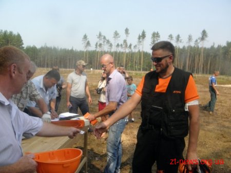 На Житомирщині визначили кращих вальників лісу