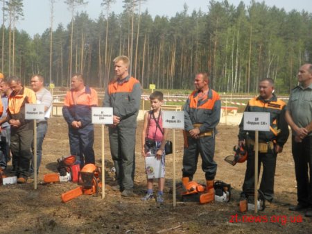 На Житомирщині визначили кращих вальників лісу