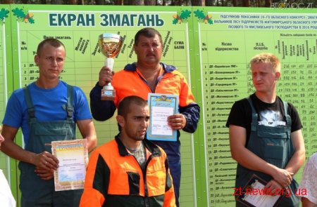 На Житомирщині визначили кращих вальників лісу