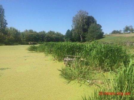 У Баранівському районі водолази обстежили дно забрудненої річки