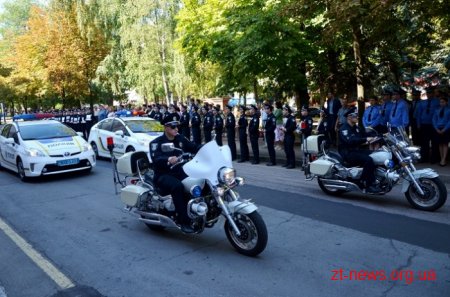 У Житомирі вшанували правоохоронців, які загинули під час виконання службового обов’язку