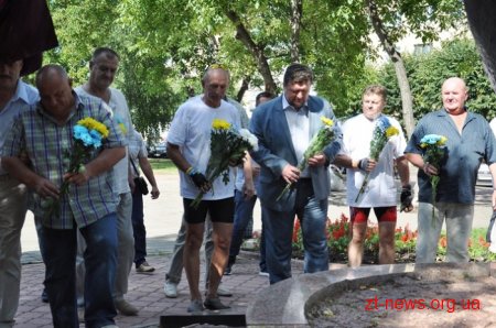 До Житомира завітали учасники велопробігу, присвяченому Дню незалежності України
