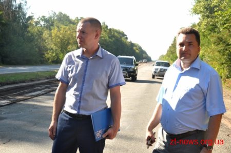 В області ремонтуються ділянки доріг Глибочиця – Станишівка та Житомир – Могилів-Подільський
