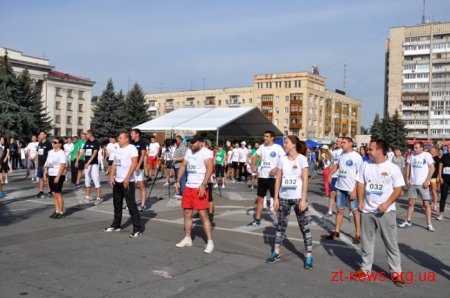 У Житомирі пройшов перший Космічний напівмарафон