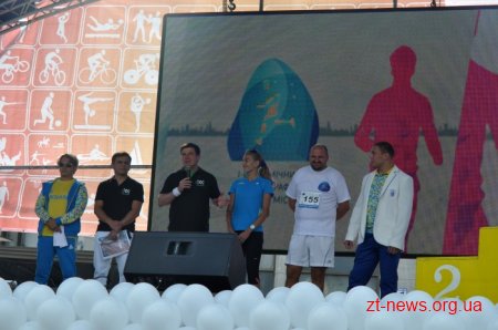 У Житомирі пройшов перший Космічний напівмарафон