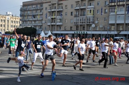 У Житомирі пройшов перший Космічний напівмарафон
