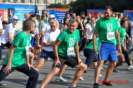 У Житомирі пройшов перший Космічний напівмарафон
