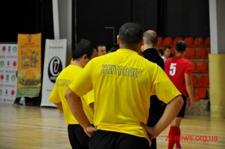 Футбольний турнір з футзалу розпочався у Житомирі