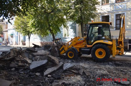 В Житомирі розпочалась реконструкція вулиці Михайлівської