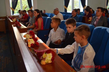 В Житомирі відзначили кращих студентів, спортсменів та тренерів