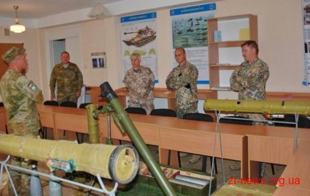 У Житомирі триває візит делегації Національних Збройних сил Латвійської Республіки