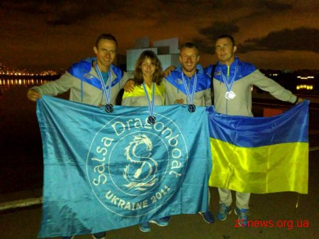 Житомиряни вибороли срібні нагороди на Чемпіонаті світу з веслування на човнах