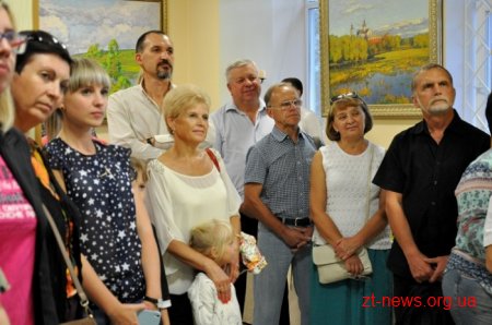 У Житомирі відкрилася виставка народного художника України