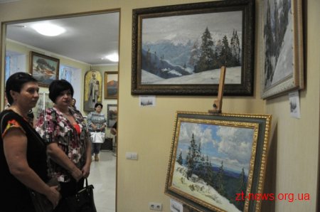 У Житомирі відкрилася виставка народного художника України