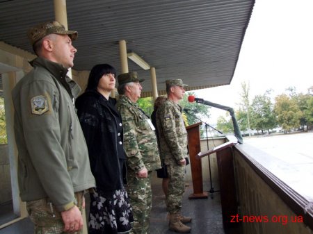 На Житомирщині розпочався військово-патріотичний збір молоді