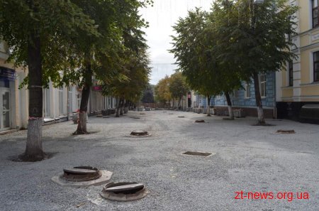 Бруківку пішохідної зони в центрі Житомира прикрасять нові люки на колодязях