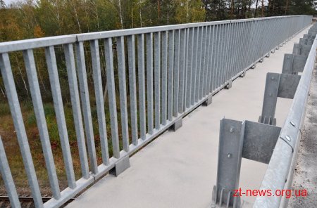 Реконструкція мосту біля с. Старики Коростенського району майже завершена