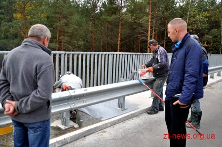 Реконструкція мосту біля с. Старики Коростенського району майже завершена