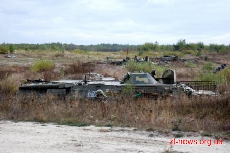 На військовому полігоні ВДВ проходять збори резервістів 95-ї бригади
