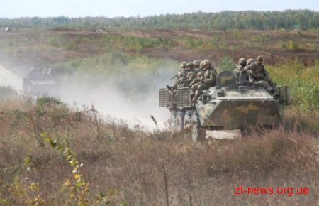 На військовому полігоні ВДВ проходять збори резервістів 95-ї бригади