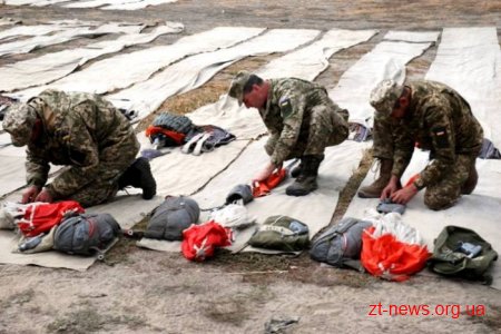 На військовому полігоні ВДВ проходять збори резервістів 95-ї бригади