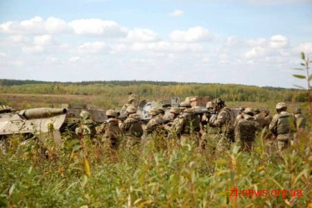 На військовому полігоні ВДВ проходять збори резервістів 95-ї бригади