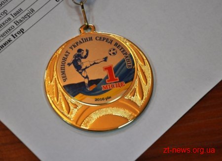 Гравці ФК «Аміко» перемогли у чемпіонаті України з футболу «50+»