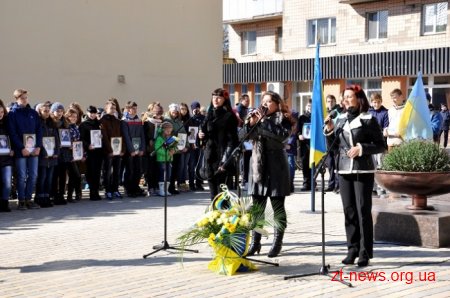У Коростені з нагоди свята відкрили пам’ятник на честь захисників України