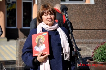 У Коростені з нагоди свята відкрили пам’ятник на честь захисників України