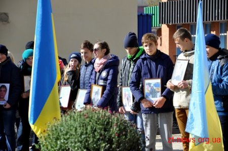У Коростені з нагоди свята відкрили пам’ятник на честь захисників України