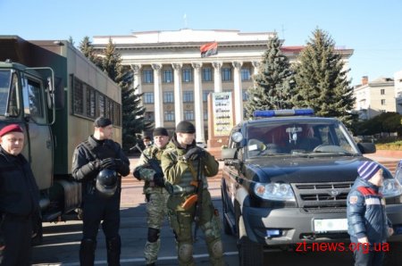 У Житомирі привітали захисників України