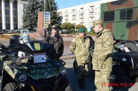 У Житомирі привітали захисників України