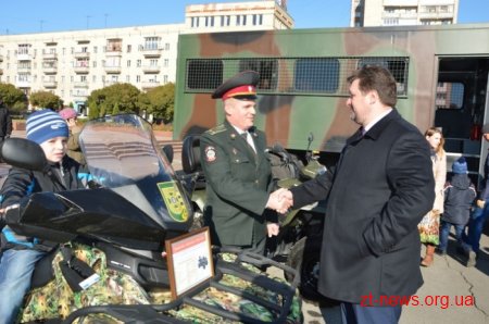 У Житомирі привітали захисників України