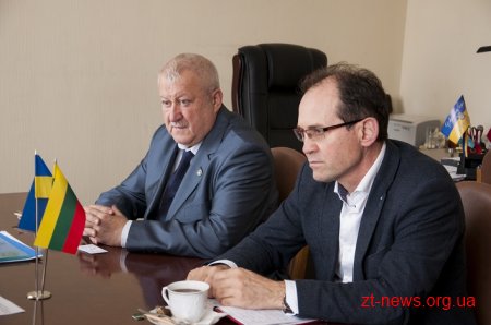 Житомирщина розширюватиме співпрацю з Литовською Республікою