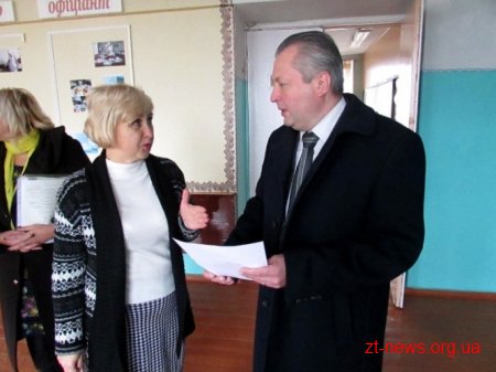 Начальник управління освіти перевірив стан ПТУ №12 Бердичева