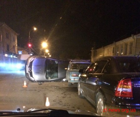 У Житомирі сталася ДТП за участі 4 автомобілів