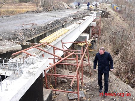 Роман Крисюк перевірив, як здійснюється ремонт мостів на автодорозі Н-03