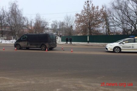 У Житомирі по вулиці Жуйка сталася ДТП за участю автобуса