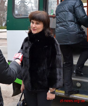 Депутати міськради разом з мером проїхались новим тролейбусним маршрутом