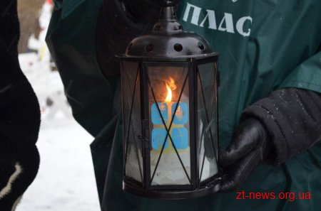 Вифлеємський вогонь миру привезли до Житомира