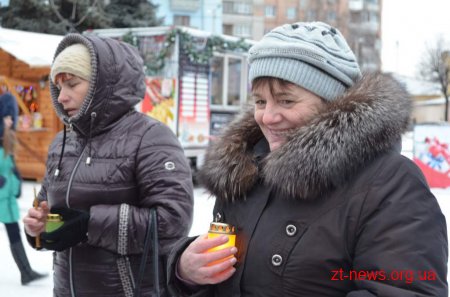 Вифлеємський вогонь миру привезли до Житомира