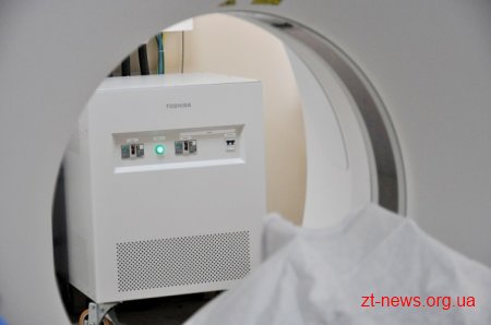 У Житомирі офіційно відкрили сучасний комп’ютерний томограф в обласній лікарні