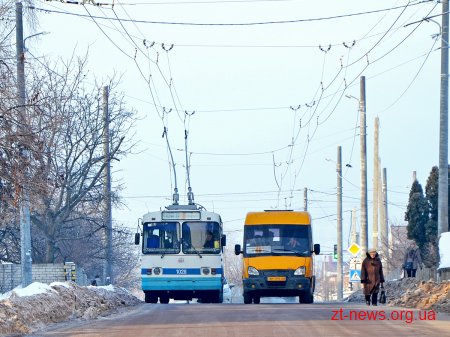 У Житомирі запустили новий тролейбусний маршрут