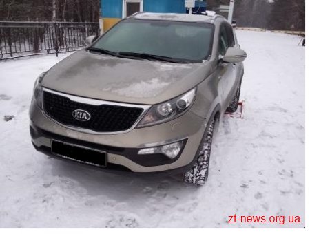 Житомирські прикордонники виявили автомобіль, який розшукують в РФ